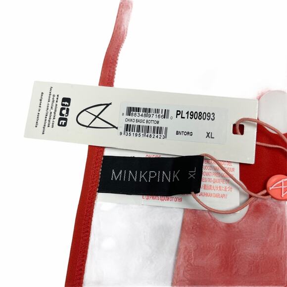 Minkpink Chiko Basic Bikini Bottom Burnt Orange XL - Picture 5 of 8